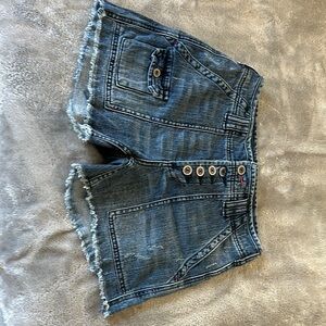 Pilcro Anthropologie distressed shorts size 26